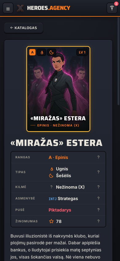 Herojaus byla ir statai